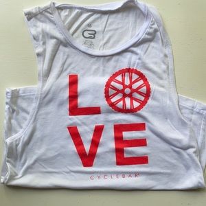 Cyclebar LOVE tank top
